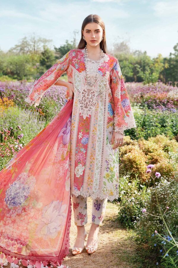 MARIA B Mprints Unstitched Lawn Collection 2025 | Spring Summer | 9B