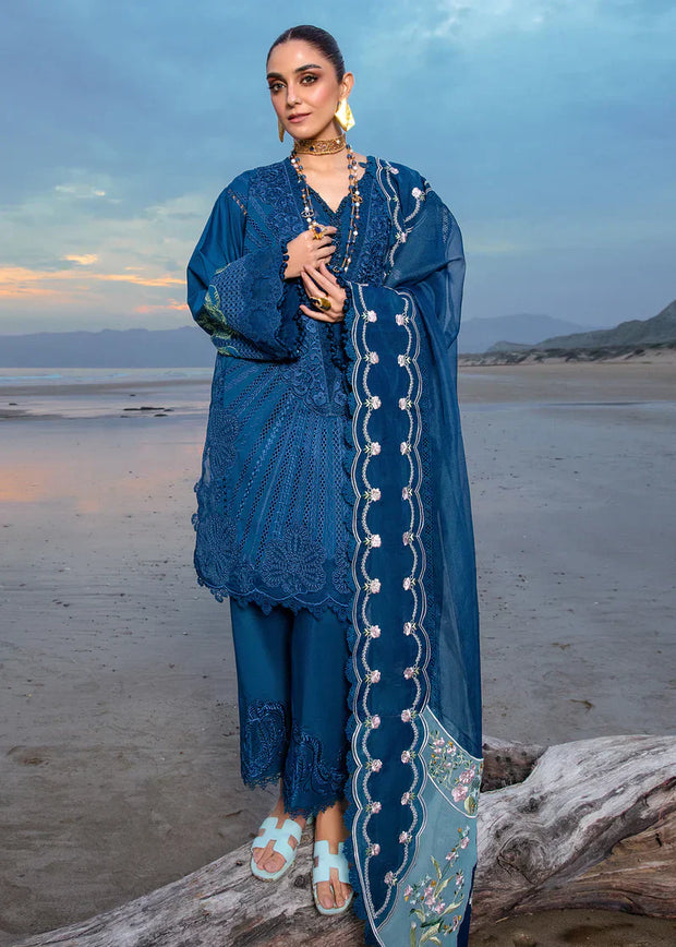 Crimson Unstitched Saira Shakira Pret Ulysses - Midnight