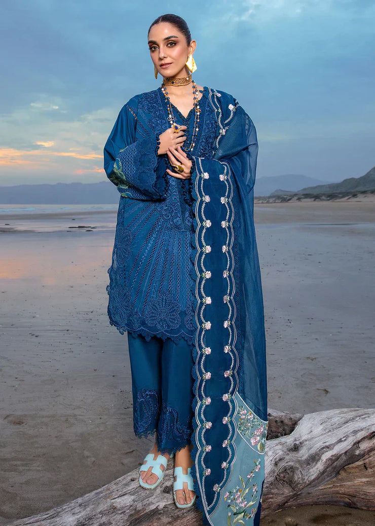 Crimson Unstitched Saira Shakira Pret Ulysses - Midnight