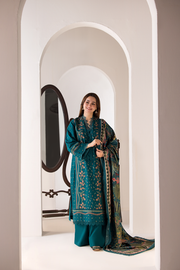 Sobia Nazir Design 5A Winter Shawl 2024 Unstitched