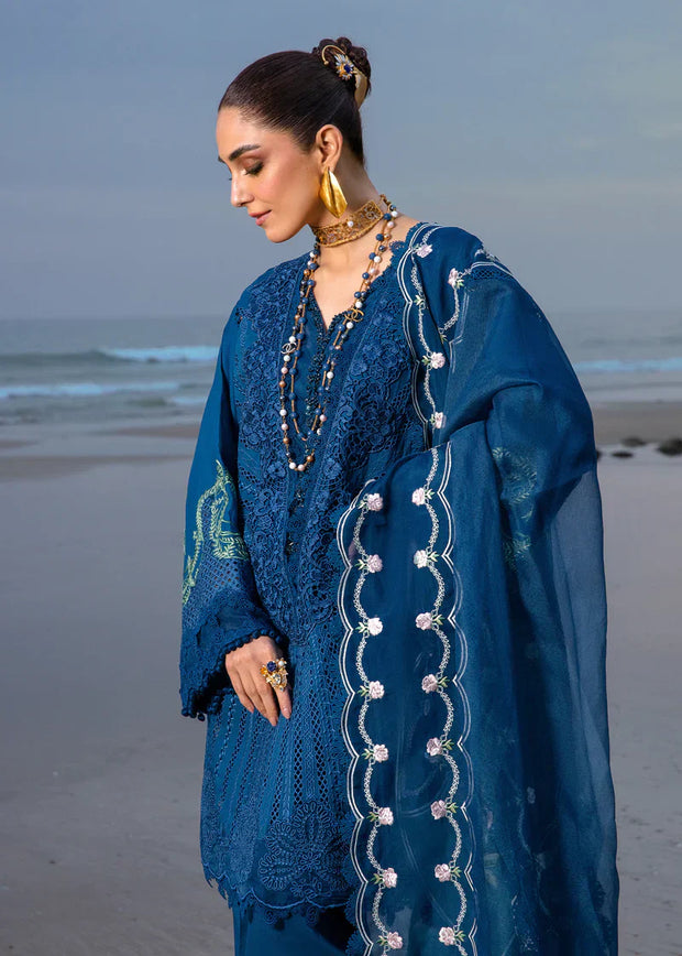 Crimson Unstitched Saira Shakira Pret Ulysses - Midnight