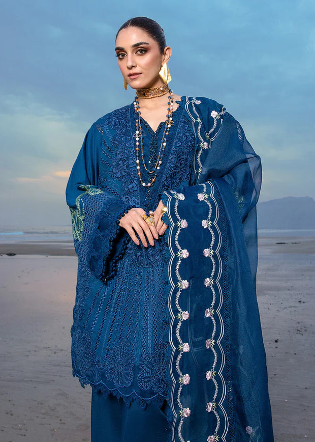 Crimson Unstitched Saira Shakira Pret Ulysses - Midnight