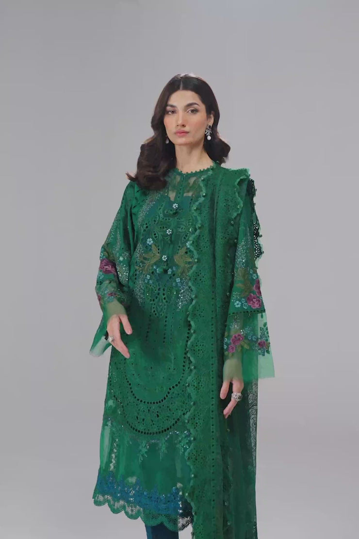 Maria B - 3 Piece - Unstitched Suit | EID LAWN-24-02