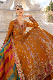 Maria B Unstitched Embroidered Cotton Satin Suit | CST-812