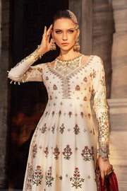 Maria B .Unstitched Embroidered Cotton Satin Suit | CST-801