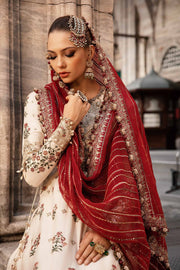 Maria B .Unstitched Embroidered Cotton Satin Suit | CST-801