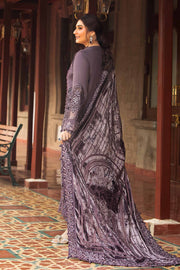 Maria B 3 Piece Unstitched Embroidered Linen Suit | DL-1202