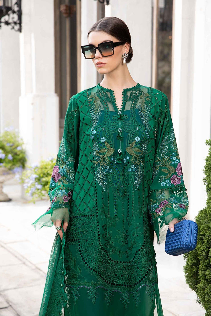 Maria B - 3 Piece - Unstitched Suit | EID LAWN-24-02