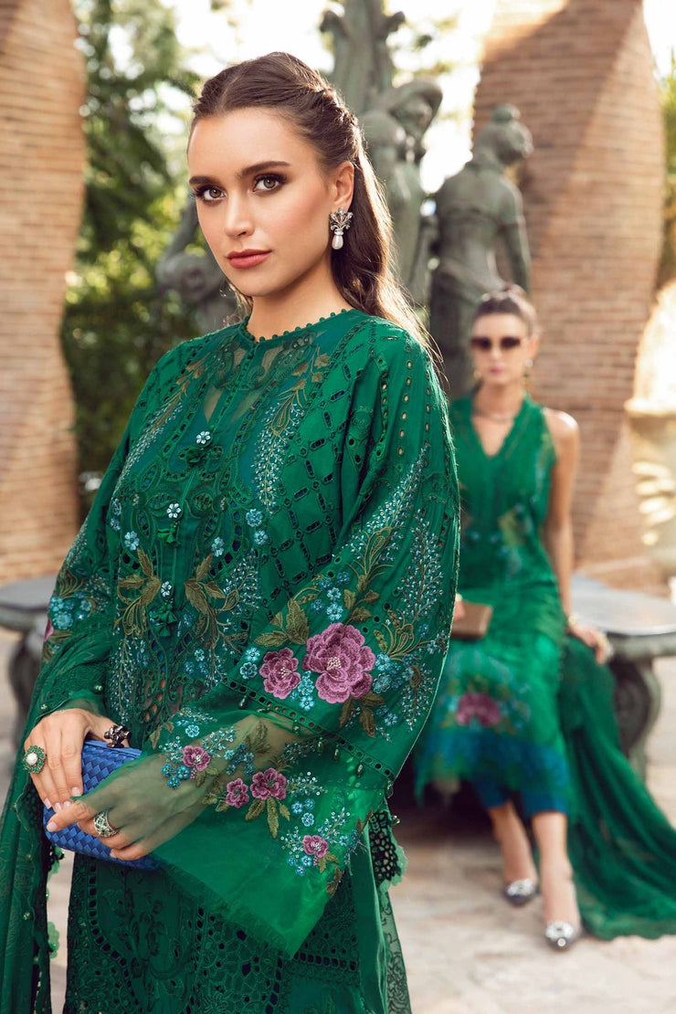Maria B - 3 Piece - Unstitched Suit | EID LAWN-24-02