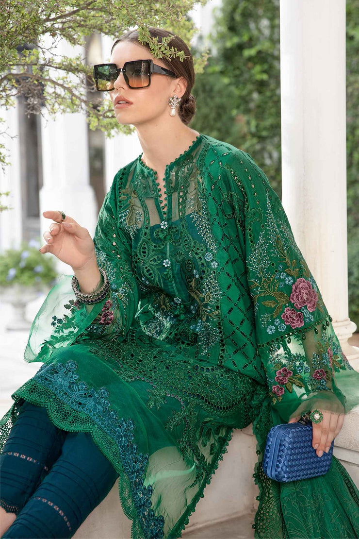 Maria B - 3 Piece - Unstitched Suit | EID LAWN-24-02