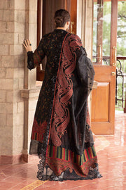 Maria B 3 Piece Unstitched Embroidered Woven Suit | DL-1204