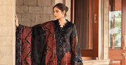 Maria B 3 Piece Unstitched Embroidered Woven Suit | DL-1204