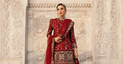 Maria B. Unstitched Embroidered Cotton Satin Suit | CST-807
