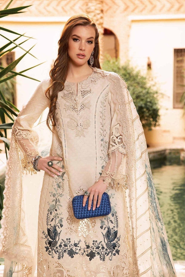 Maria B Unstitched Lawn | D-2414-B