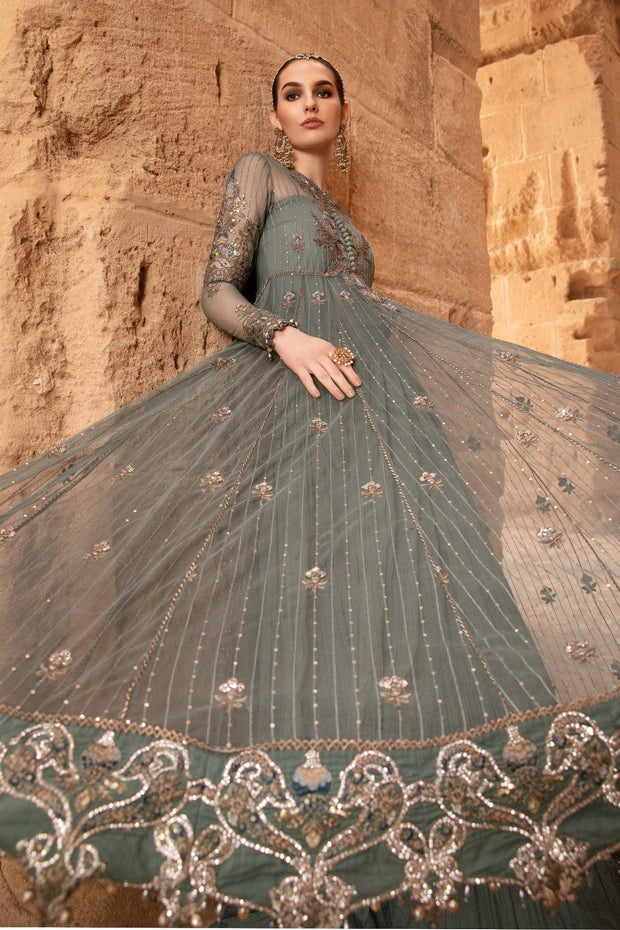 Maria B Unstitched Lawn | D-2403-A