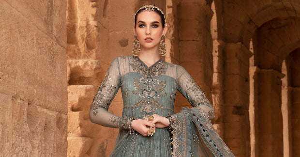 Maria B Unstitched Lawn | D-2403-A
