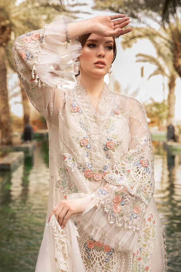 Maria B Unstitched Lawn | D-2405-A