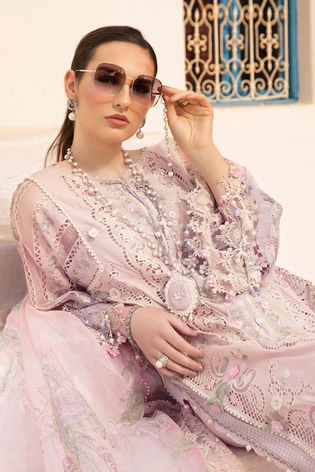 Maria B Unstitched Lawn | D-2406-A