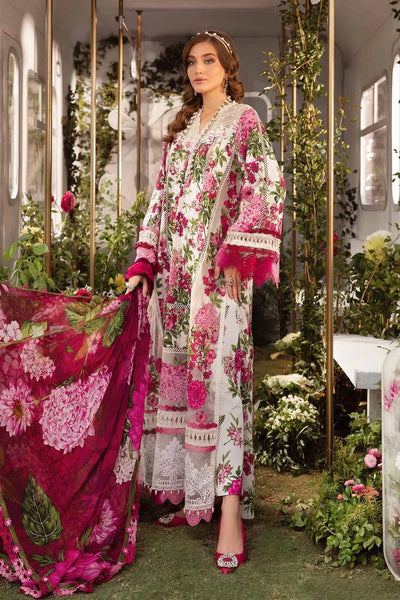 Maria B. Unstitched M.Prints | MPT-2102-A