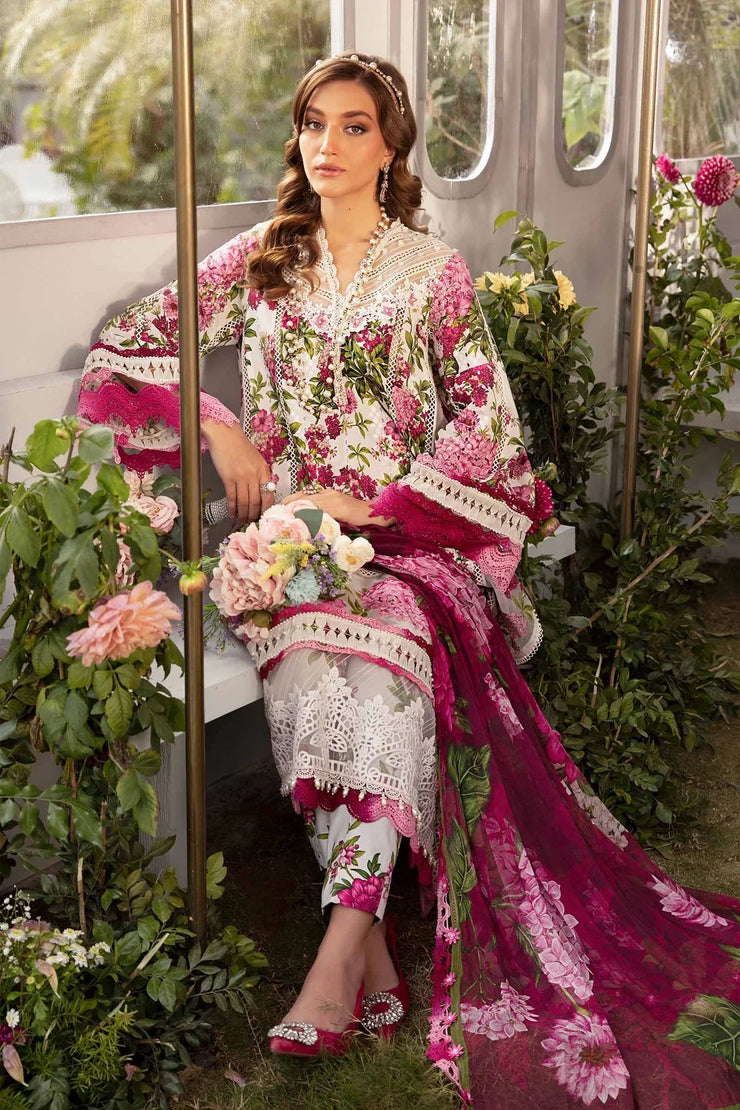 Maria B. Unstitched M.Prints | MPT-2102-A