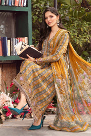 Maria B Unstitched M.Prints | MPT-2107-A